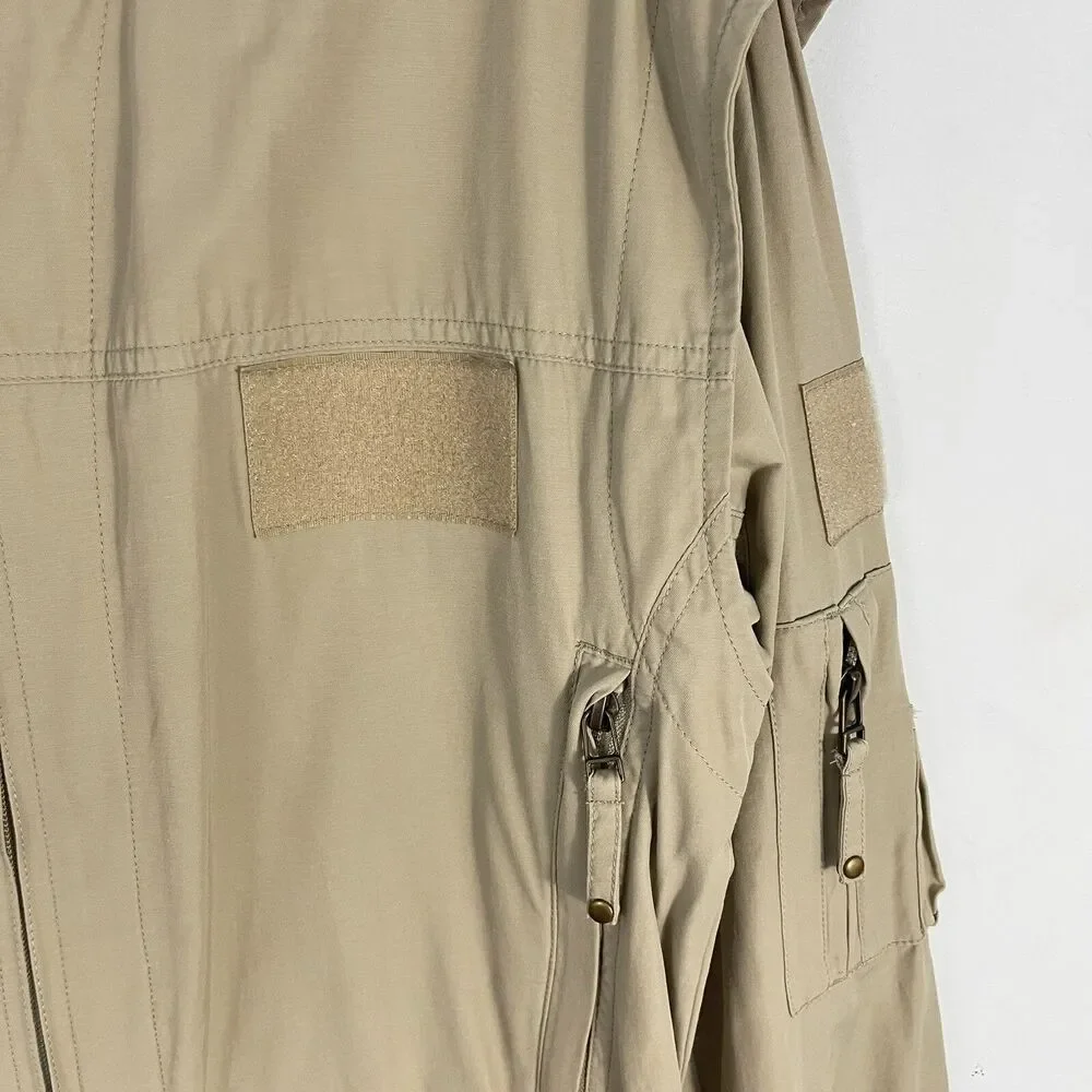 Pro Flight Suits by‎ John Douglas Aviator Khaki Pilots Jumpsuit Pants - Small